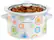 Alt View 13. Hamilton Beach - 3-Quart Slow Cooker - White/Orange/Blue/Green.