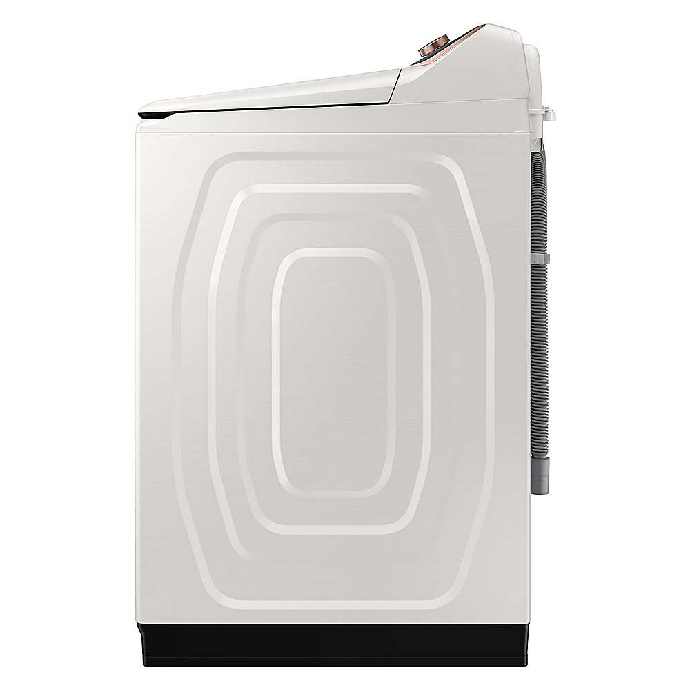 Alt View 16. Samsung - OPEN BOX 5.5 Cu. Ft. High-Efficiency Smart Top Load Washer with Auto Dispense System - Ivory.