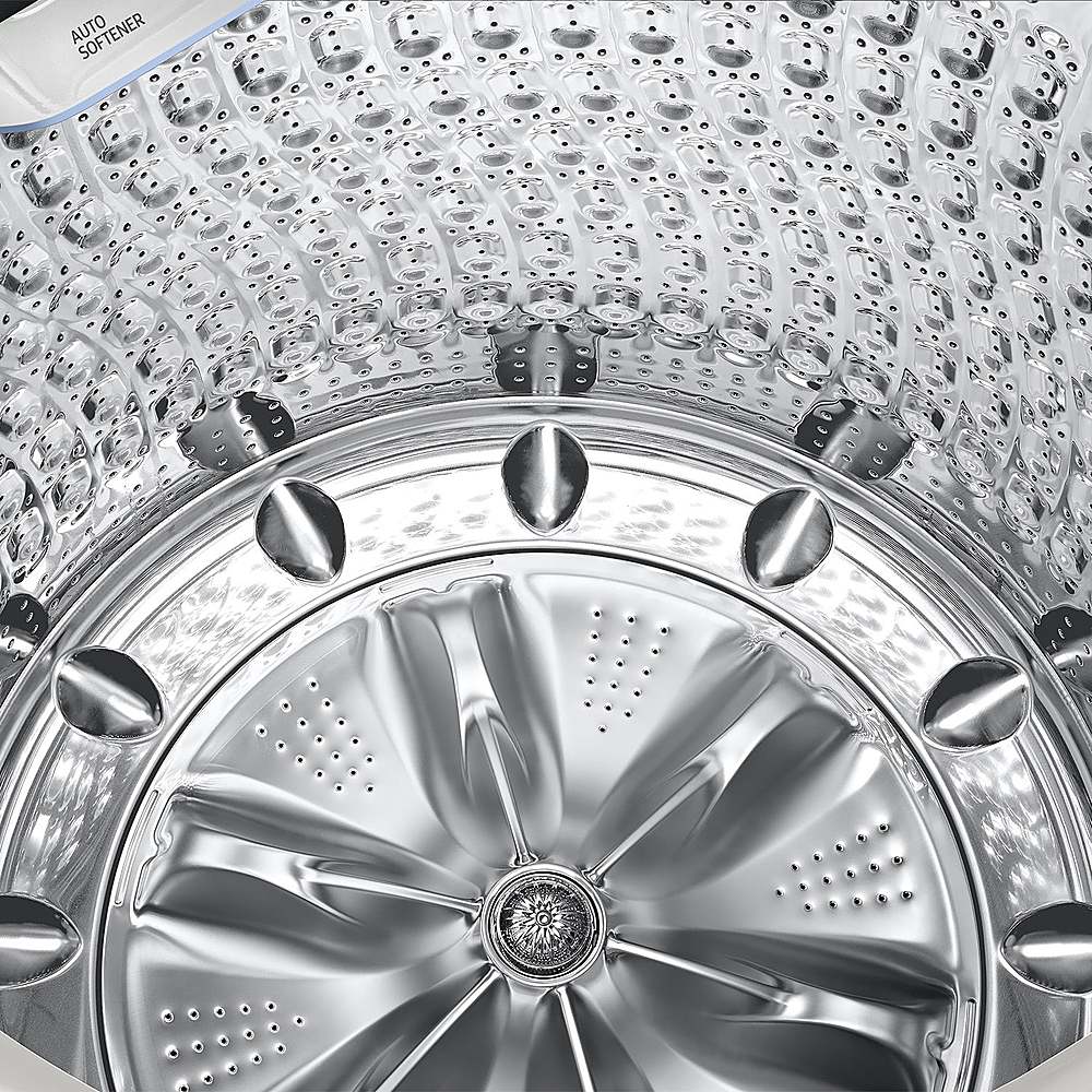 Alt View 19. Samsung - OPEN BOX 5.5 Cu. Ft. High-Efficiency Smart Top Load Washer with Auto Dispense System - Ivory.