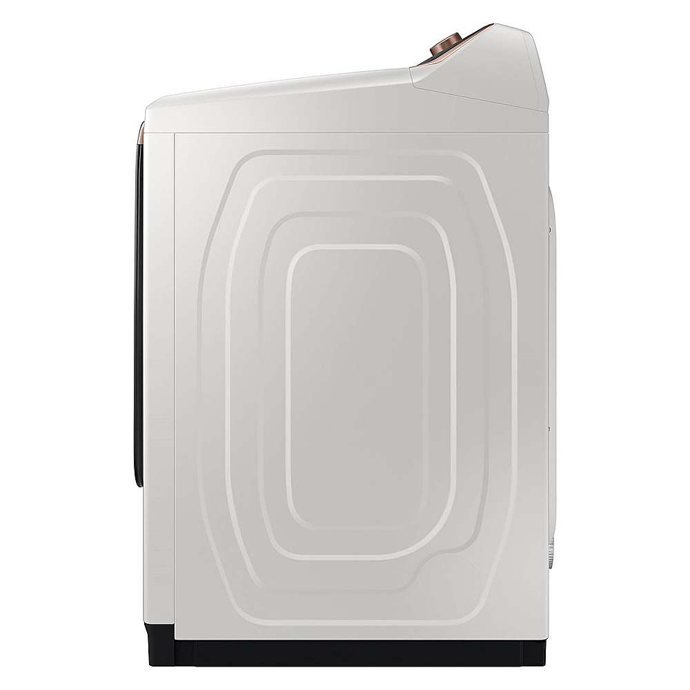Alt View 15. Samsung - OPEN BOX 7.4 Cu. Ft. Smart Gas Dryer with Steam and Sensor Dry - Ivory.