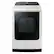 Front. Samsung - OPEN BOX 7.4 Cu. Ft. Smart Electric Dryer with Steam and Sensor Dry - Ivory.