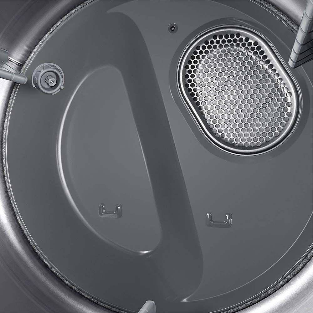 Alt View 16. Samsung - OPEN BOX 7.4 Cu. Ft. Smart Electric Dryer with Steam and Sensor Dry - Ivory.