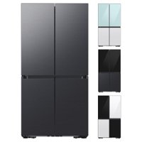 Samsung - OPEN BOX Bespoke 29 Cu. Ft. 4-Door Flex French Door Refrigerator with Beverage Center (panels sold separately) - Custom Panel Ready - Front_Zoom