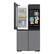 Alt View 11. Samsung - OPEN BOX Bespoke 29 Cu. Ft. 4-Door Flex French Door Smart Refrigerator with AI Family Hub+ and AI Vision Inside - Stainless Steel.