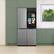 Alt View 23. Samsung - OPEN BOX Bespoke 29 Cu. Ft. 4-Door Flex French Door Smart Refrigerator with AI Family Hub+ and AI Vision Inside - Stainless Steel.