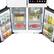 Alt View 17. Samsung - OPEN BOX Bespoke 29 Cu. Ft. 4-Door Flex French Door Smart Refrigerator with AI Family Hub+ and AI Vision Inside - White Glass.