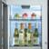 Alt View 12. Samsung - OPEN BOX Bespoke 23 Cu. Ft. 4-Door Flex French Door Counter Depth Refrigerator with Beverage Zone and Auto Open Door - White Glass.