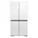 Angle. Samsung - OPEN BOX Bespoke 23 Cu. Ft. 4-Door Flex French Door Counter Depth Refrigerator w/ Beverage Center-panels sold separately - Custom Panel Ready.