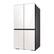 Alt View 15. Samsung - OPEN BOX Bespoke 29 Cu. Ft. 4-Door Flex French Door Refrigerator with Beverage Center - White Glass.