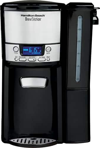Hamilton Beach BrewStation 12 Cup Coffee Maker Black 47900 Best Buy