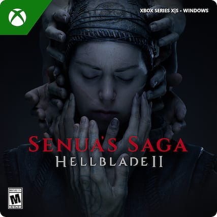 Senua's Saga Hellblade II is a mature game rated 17+ by the ESRB. It is available on Xbox Series X|S and Windows. - M (Mature 17+)