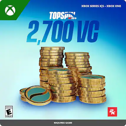 Front. 2K - TopSpin 2K25: 2,700 Virtual Currency Pack - Multi.
