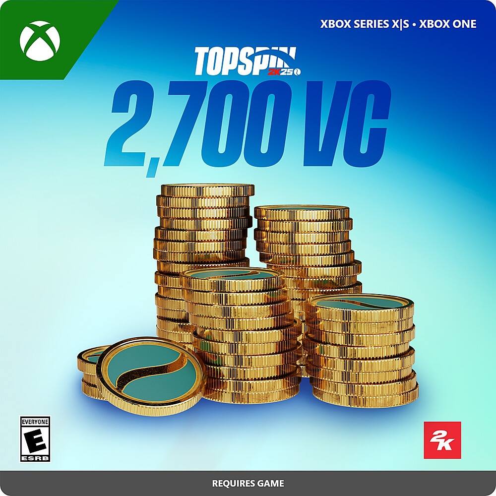 Front. 2K - TopSpin 2K25: 2,700 Virtual Currency Pack - Multi.