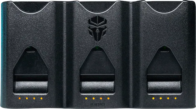 Front. Jupio - Pr1me Tri-Charge for Canon - Black.