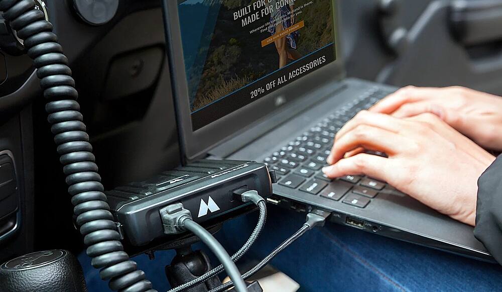 Alt View 14. Midland - MICROMOBILE MXT275 15 Channel Two Way Radio - Black.