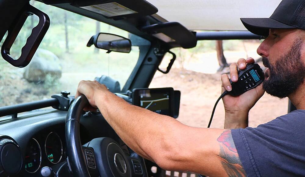 Alt View 15. Midland - MICROMOBILE MXT275 15 Channel Two Way Radio - Black.