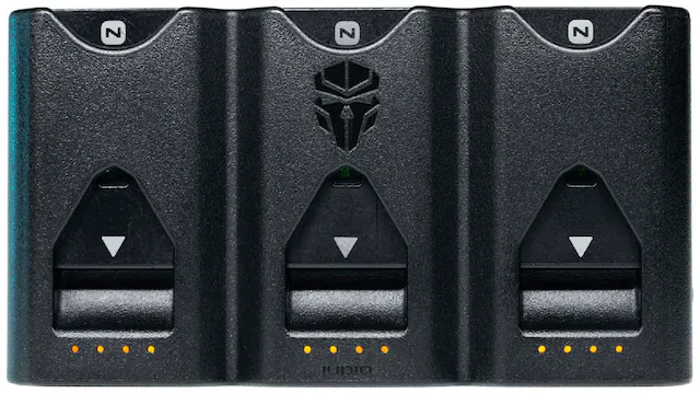 Front. Jupio - Pr1me Tri-Charge for Sony - Black.