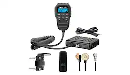 Midland - MICROMOBILE MXT275VP4 15 Channel Two Way Radio Bundle - Black