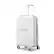 Front. Samsonite - Freeform 23" Expandable Spinner Suitcase - White/Grey.