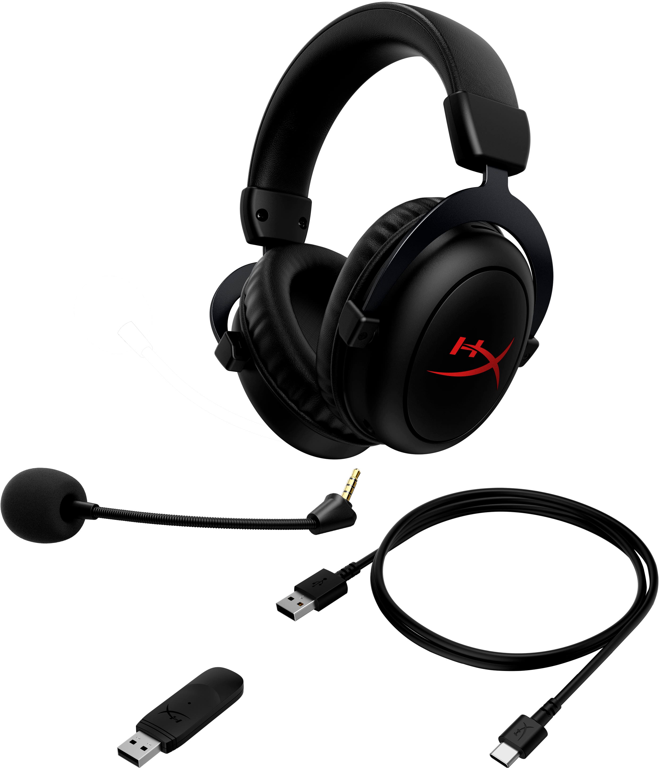 Alt View 13. HyperX - Cloud II Core Wireless Headset for PC - Black.