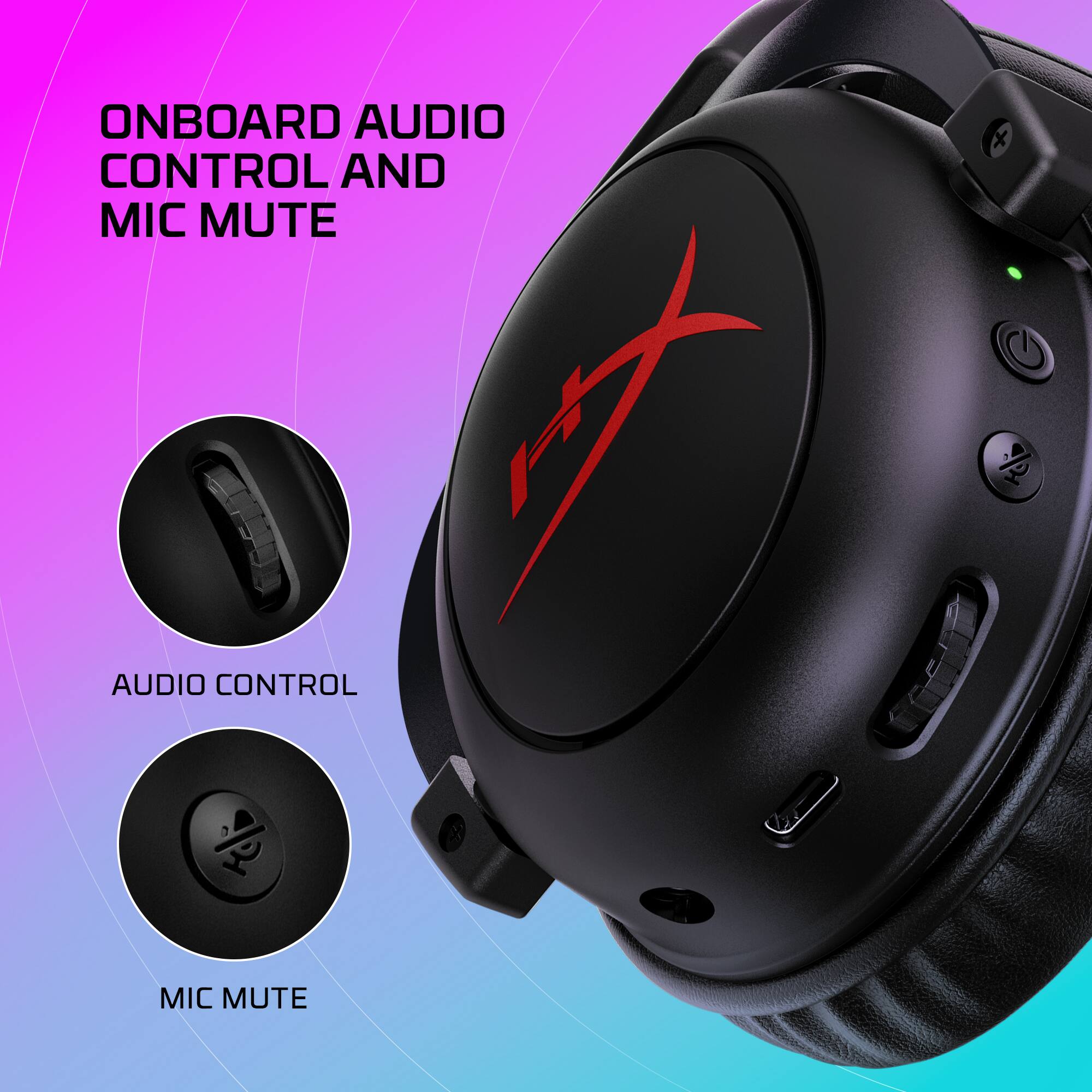 ONBOARD AUDIO CONTROL AND MIC MUTE