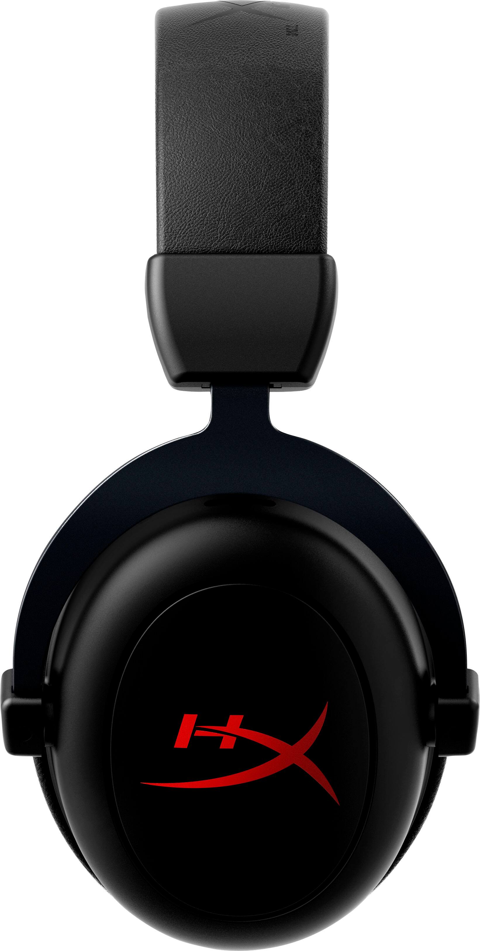 Left. HyperX - Cloud II Core Wireless Headset for PC - Black.