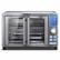 Angle. Gourmia - French Door Digital Air Fryer Oven - Silver.