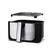 Alt View 1. Gourmia - 8-Quart Digital Air Fryer - Black.