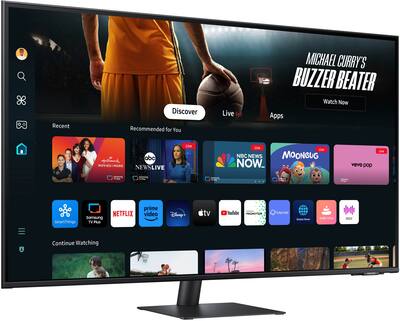 Samsung M70D 43” LED 4K UHD 60Hz 4ms Smart Monitor with HDR Samsung M70D 43” LED 4K UHD 60Hz 4ms Smart Monitor with HDR