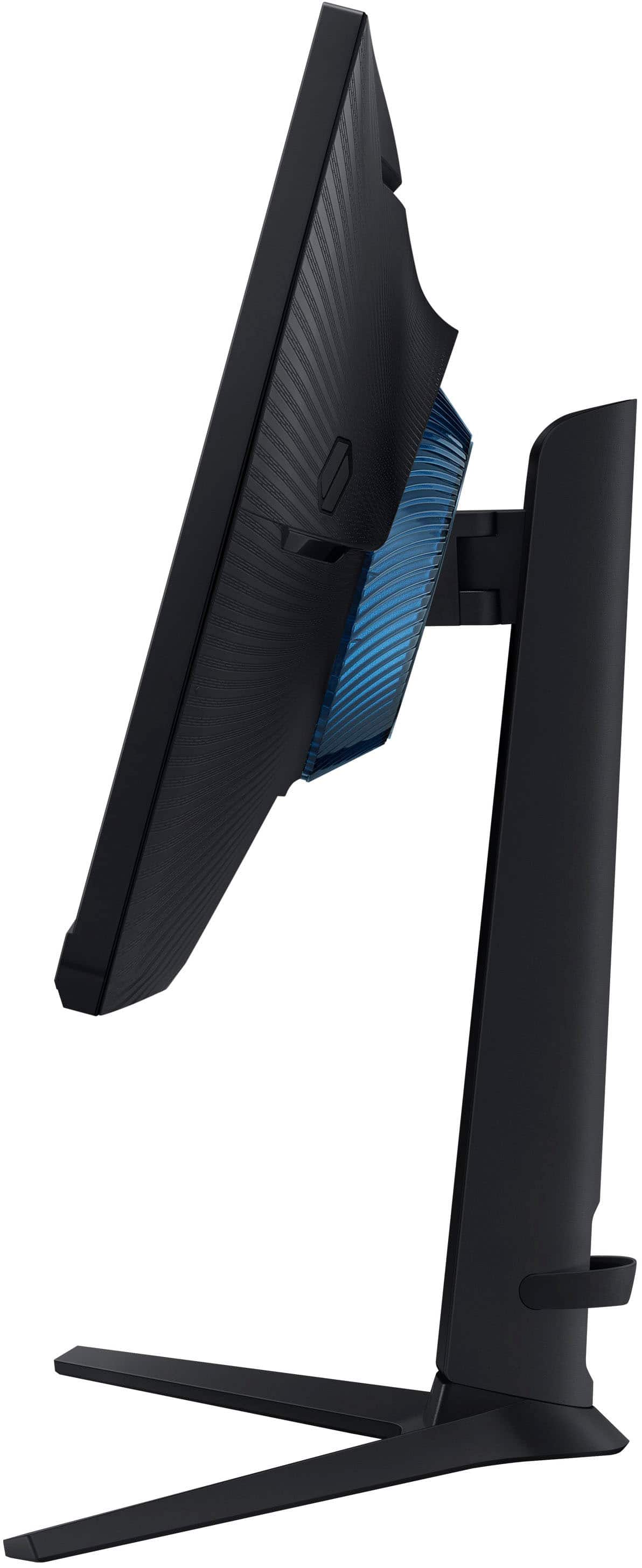 Alt View 19. Samsung - Odyssey G30D 24" LED FreeSync Premium 180Hz 1ms Gaming Monitor (DisplayPort, HDMI) - Black - Black.