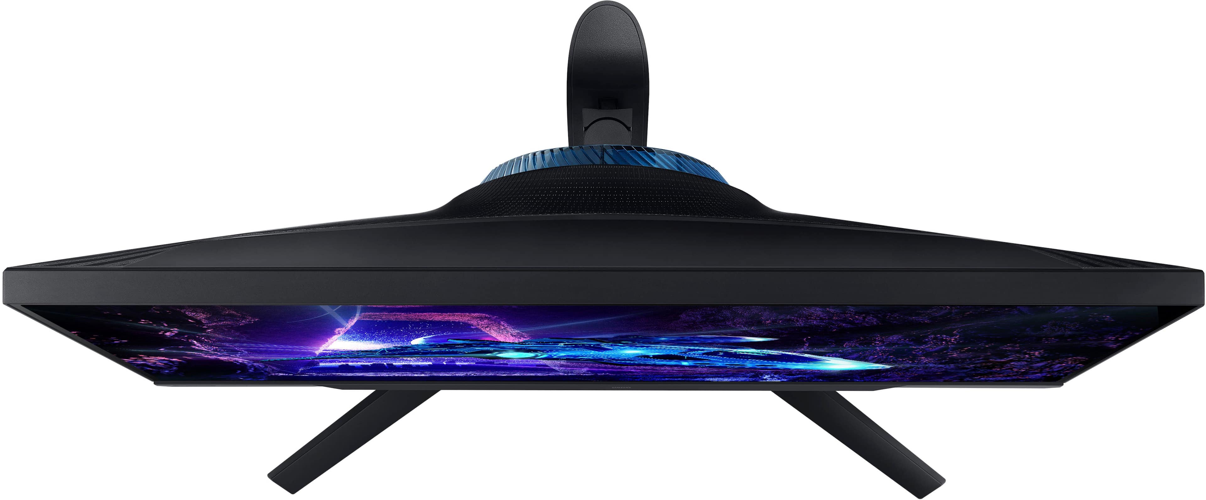Alt View 29. Samsung - Odyssey G30D 24" LED FreeSync Premium 180Hz 1ms Gaming Monitor (DisplayPort, HDMI) - Black - Black.