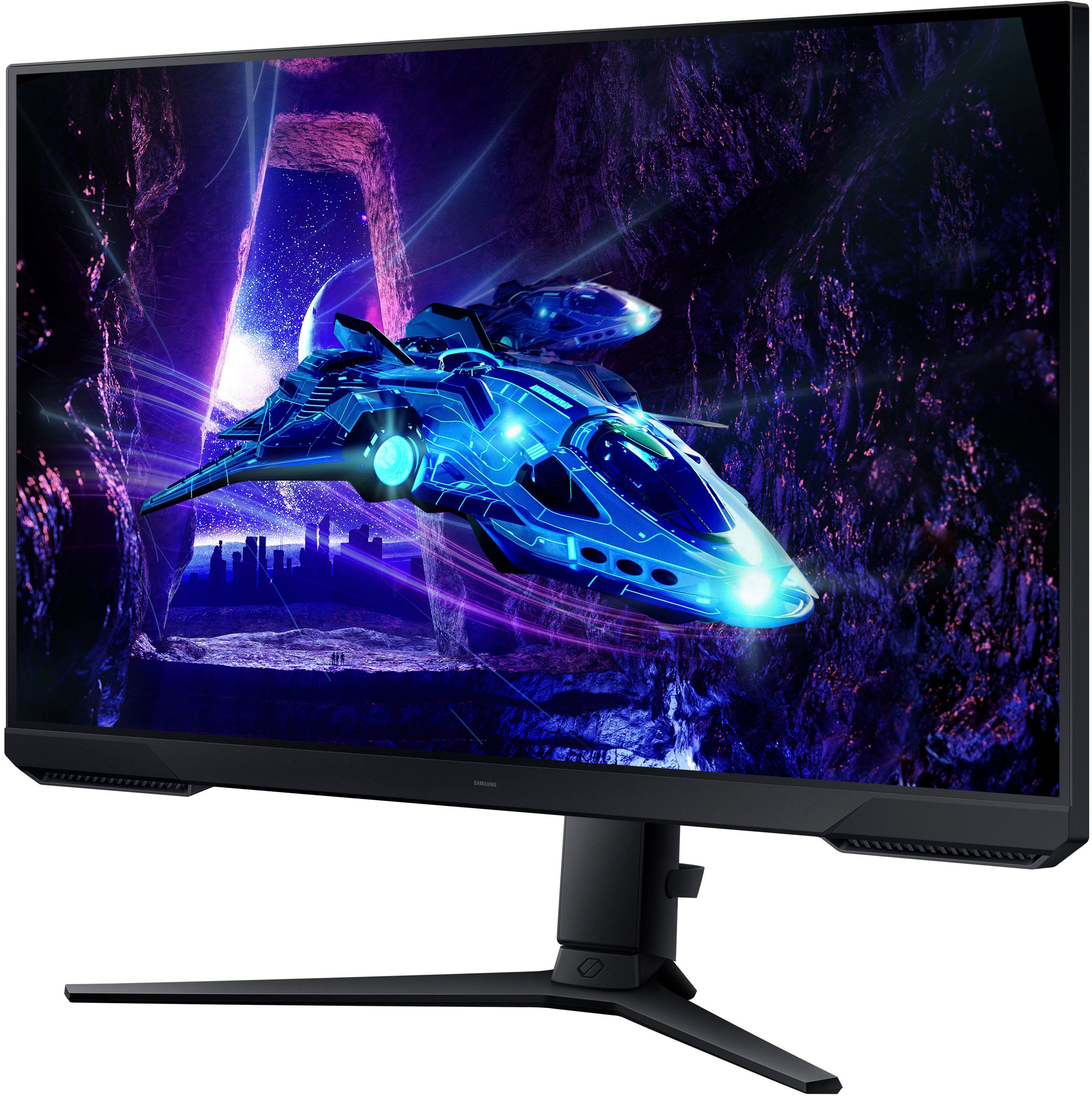 Alt View 12. Samsung - Odyssey G30D 27" LED AMD FreeSync 180Hz 1ms Gaming Monitor (DisplayPort, HDMI) - Black - Black.