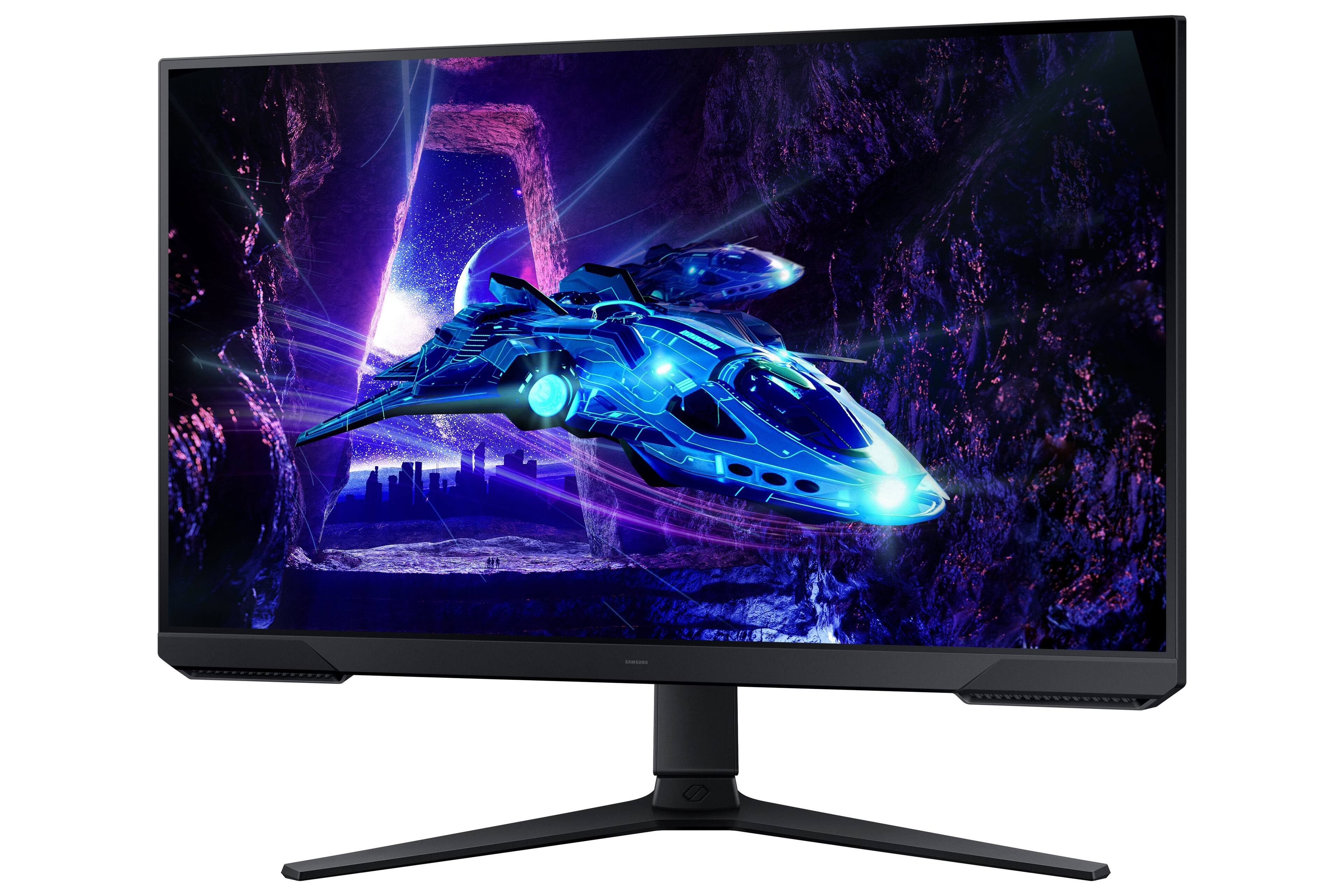 Alt View 25. Samsung - Odyssey G30D 27" LED AMD FreeSync 180Hz 1ms Gaming Monitor (DisplayPort, HDMI) - Black - Black.