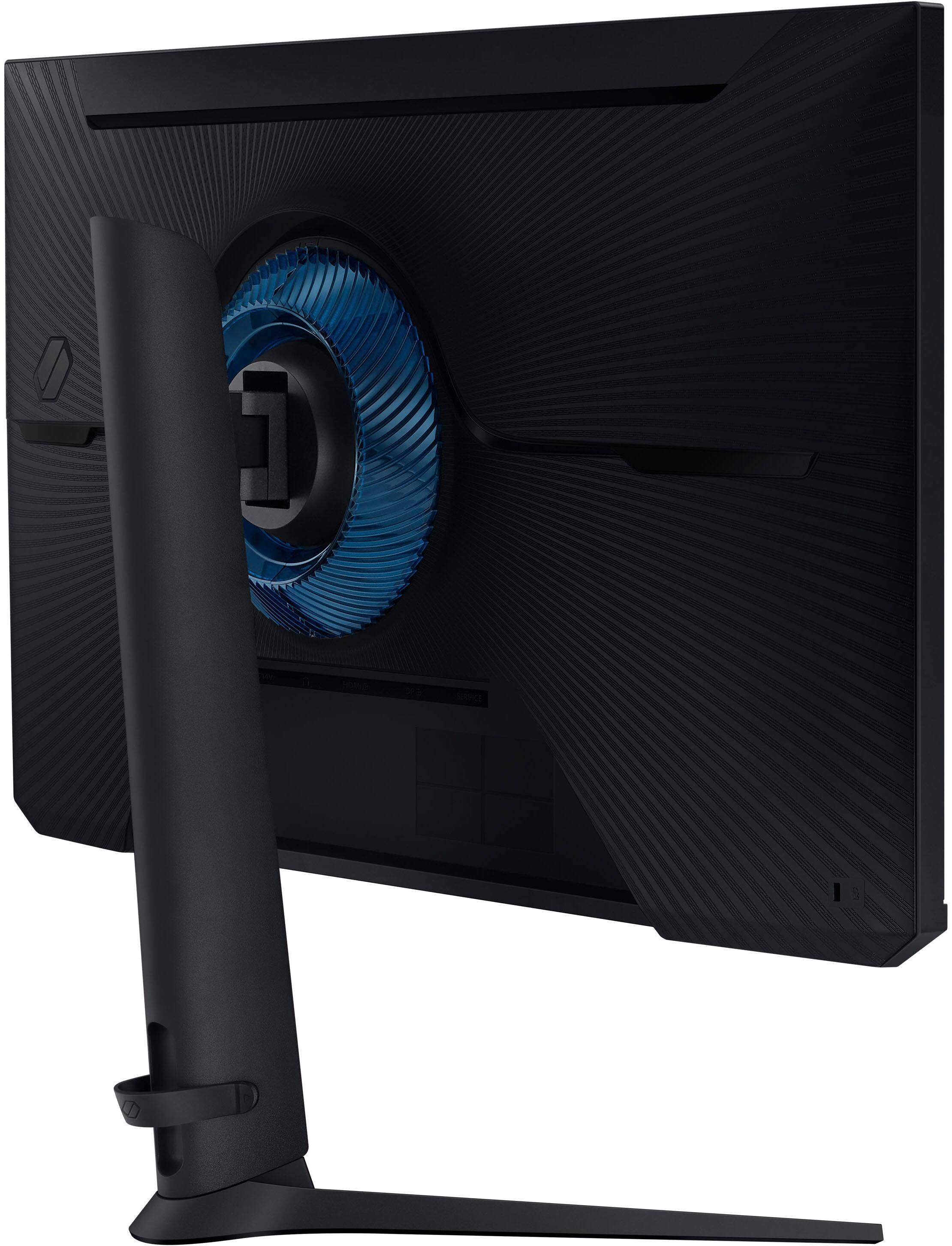 Alt View 27. Samsung - Odyssey G30D 27" LED AMD FreeSync 180Hz 1ms Gaming Monitor (DisplayPort, HDMI) - Black - Black.