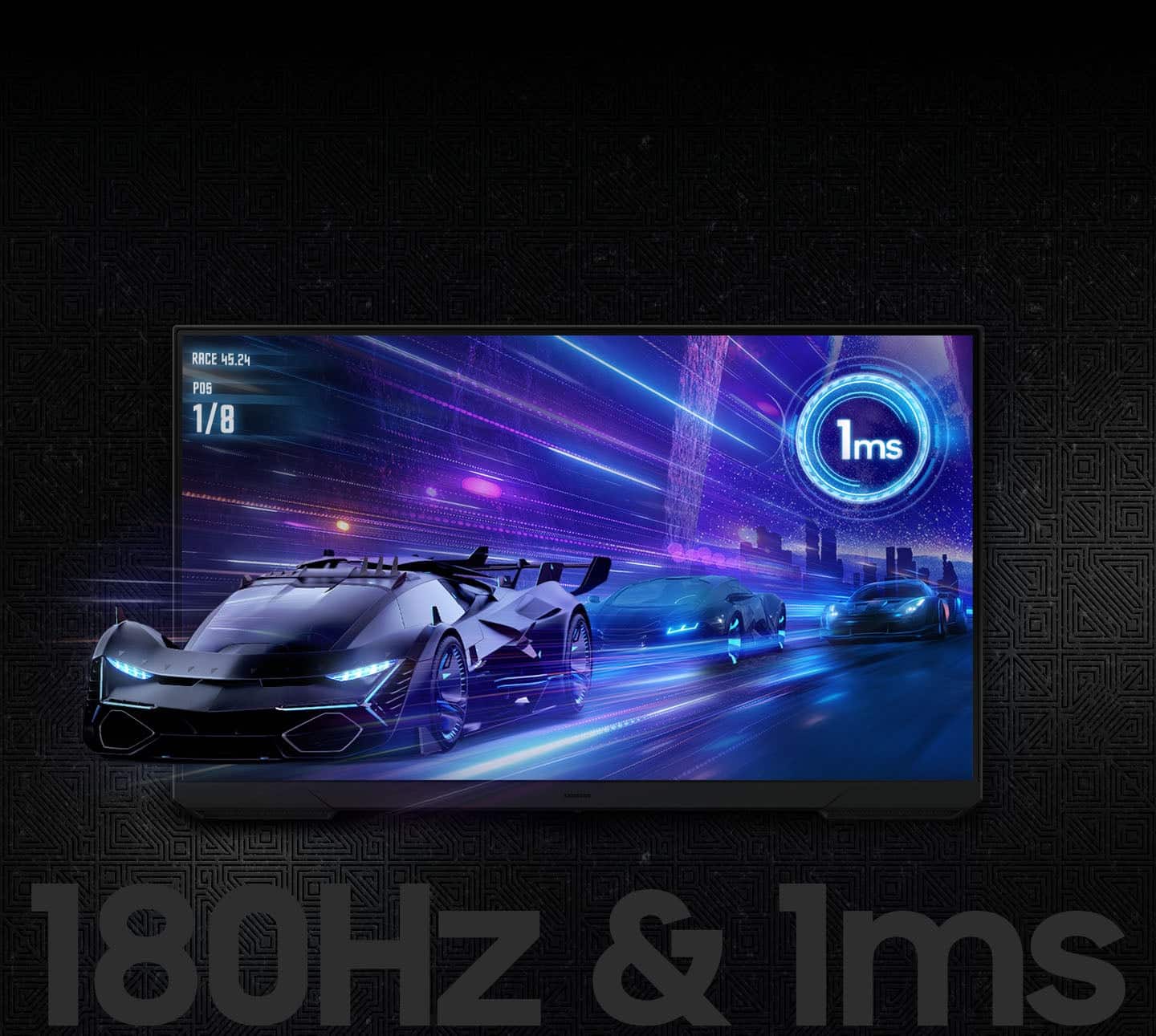 RACE 45.24 POS 1/8 1ms 180Hz & Ims