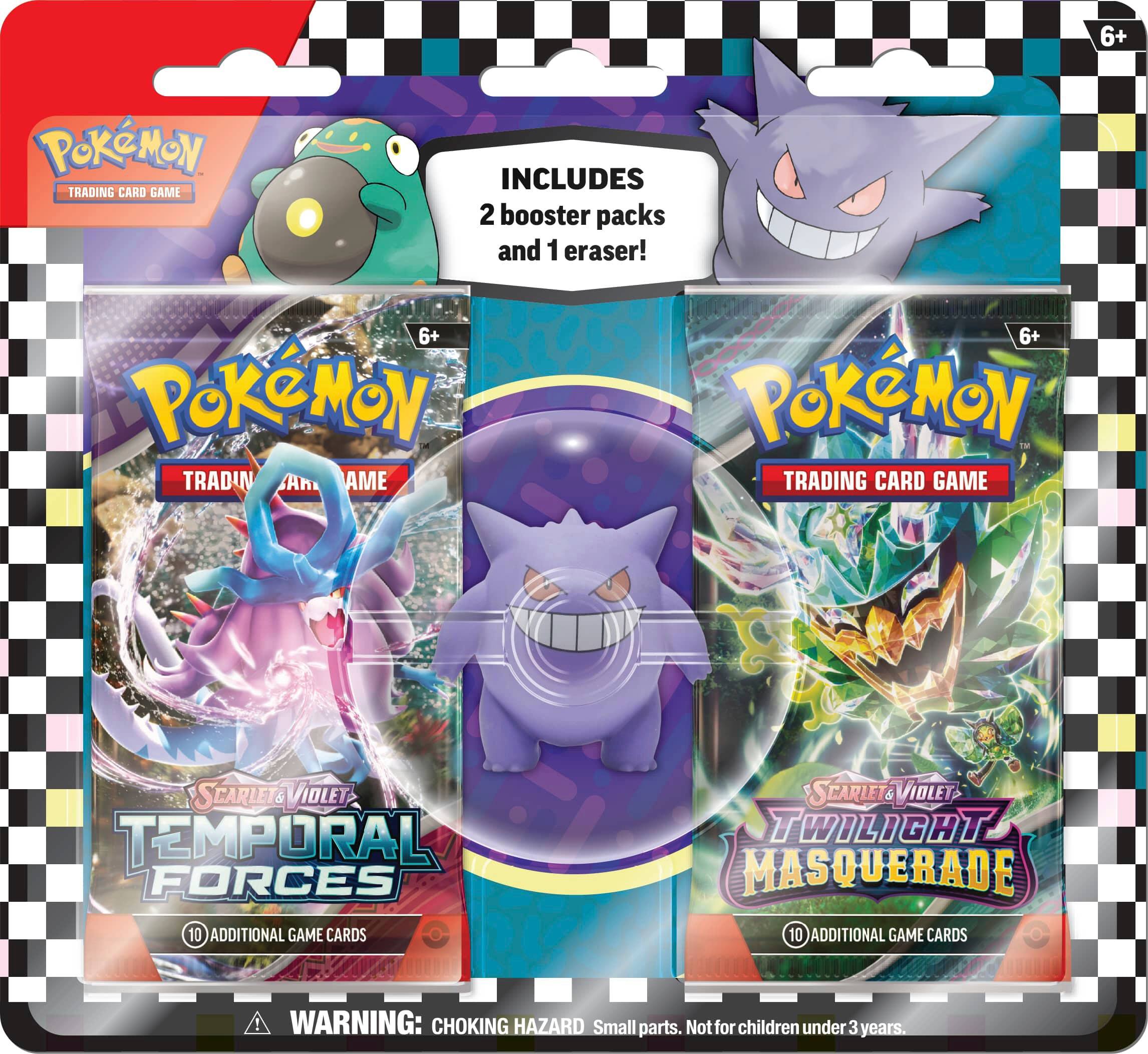 Alt View 11. Pokémon - Trading Card Game: Back to School Eraser Blister - Styles May Vary.