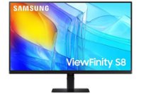 Samsung - ViewFinity S8 32" LED 4K UHD 60Hz 5 ms Monitor with HDR 10 (HDMI, USB) - Black - Front_Zoom