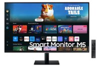 Samsung - M50D 32" LED FHD 60Hz 4ms Smart Monitor with HDR 10 (HDMI, USB) - Black - Front_Zoom