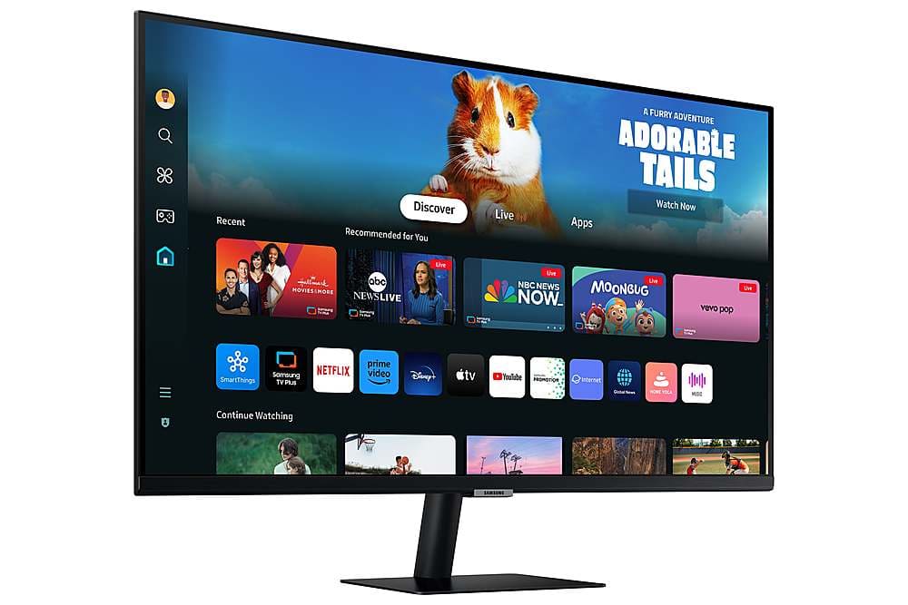 Samsung M50D 27" LED FHD 60Hz 4ms Smart Monitor with HDR 10 (HDMI, USB ...