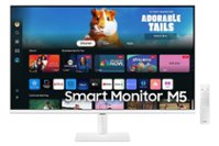 Samsung - M50D 27" LED FHD 60Hz 4ms Smart Monitor with HDR 10 (HDMI, USB) - White - Front_Zoom