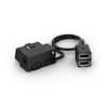 Front. Garmin - Constant Power Cable - Black.