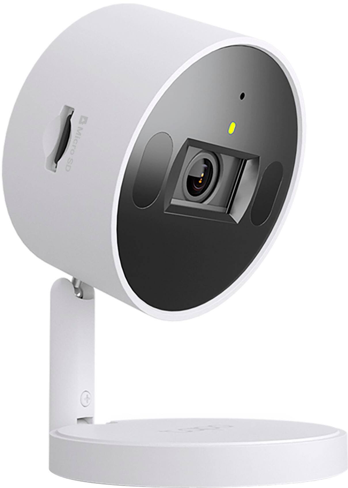 Left. TP-Link - Tapo Indoor 2K Wi-Fi Security Plug-In Camera with Automated Privacy Shutter and Magnetic Base (2-pack) - No Monthly Fees - White.