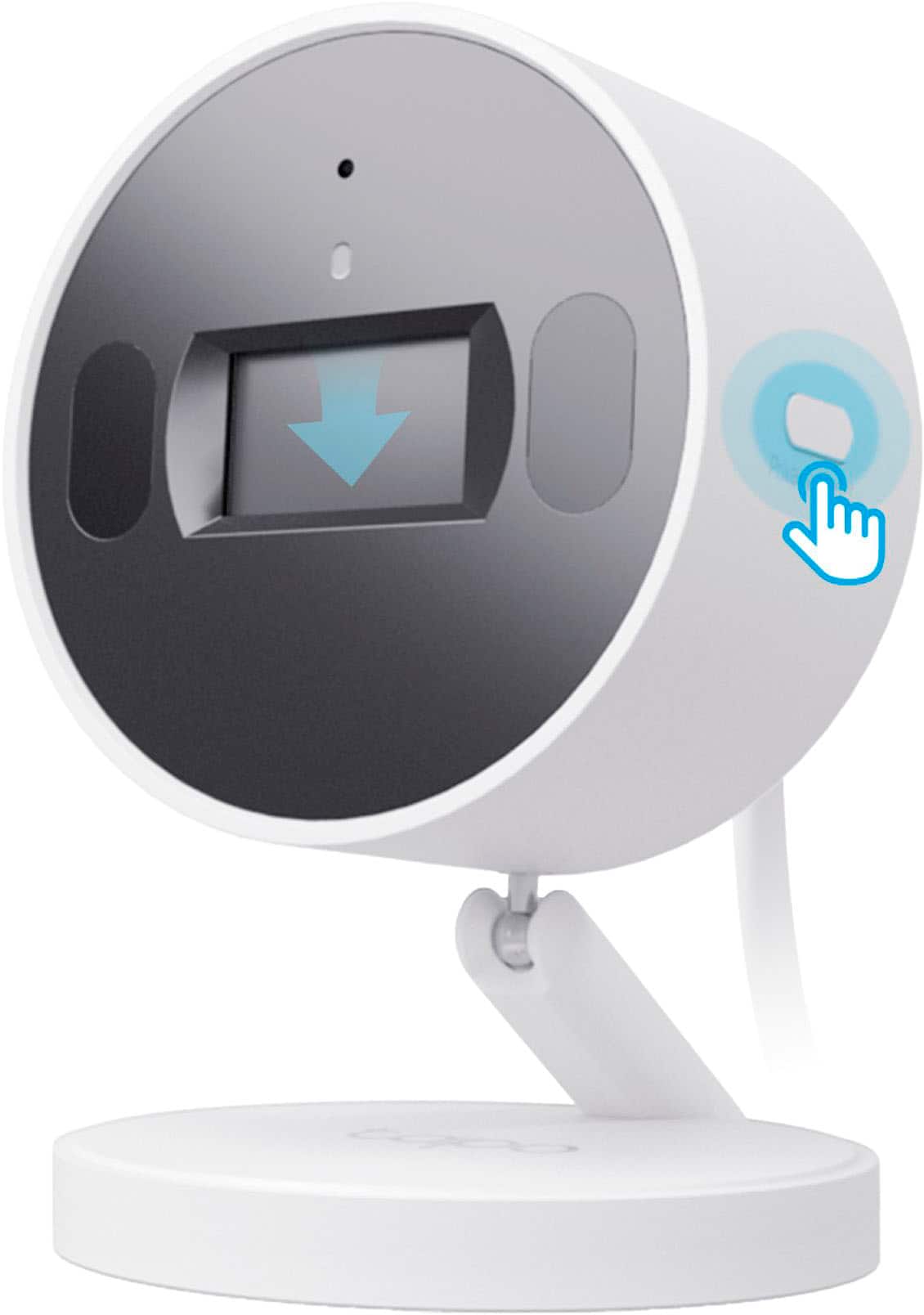 Alt View 12. TP-Link - Tapo Indoor 2K Wi-Fi Security Plug-In Camera with Automated Privacy Shutter and Magnetic Base - No Monthly Fees - White.