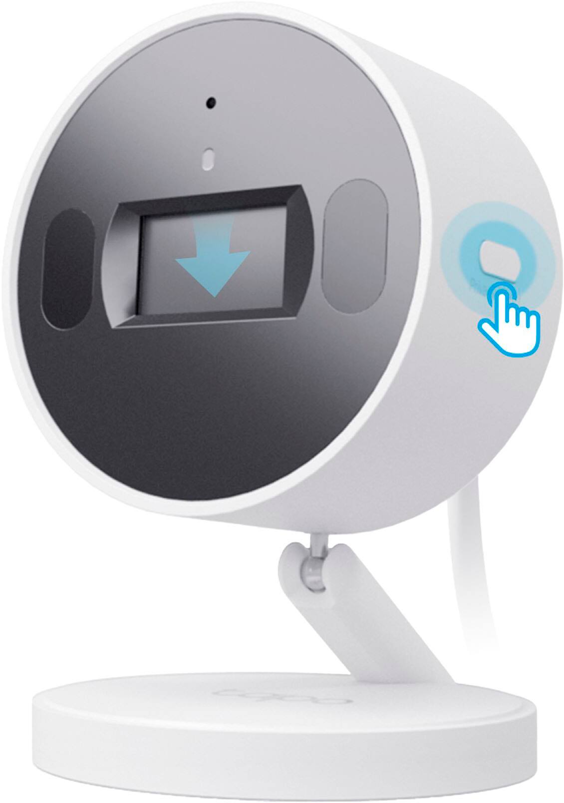 Alt View 12. TP-Link - Tapo Indoor 2K Wi-Fi Security Plug-In Camera with Automated Privacy Shutter and Magnetic Base - No Monthly Fees - White.