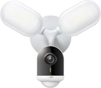 TP-Link - Wired Floodlight Wi-Fi Security 2K Camera with Utra-Bright Dimmable Floodlights - White - Front_Zoom