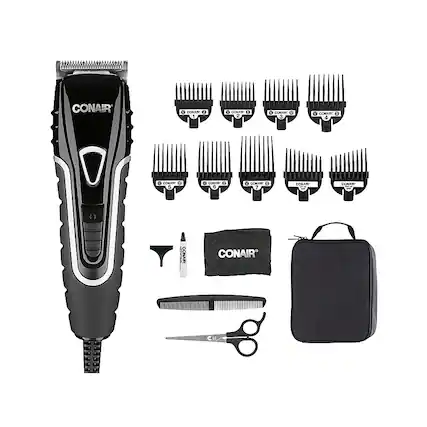 Alt View 11. Conair - Barbership Series Ultimate-Grip Clipper - Black.