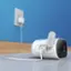 Alt View 14. Night Owl - 2 Camera Indoor/Outdoor Wire Free 2K Security Cameras with 2-Way Audio - White.