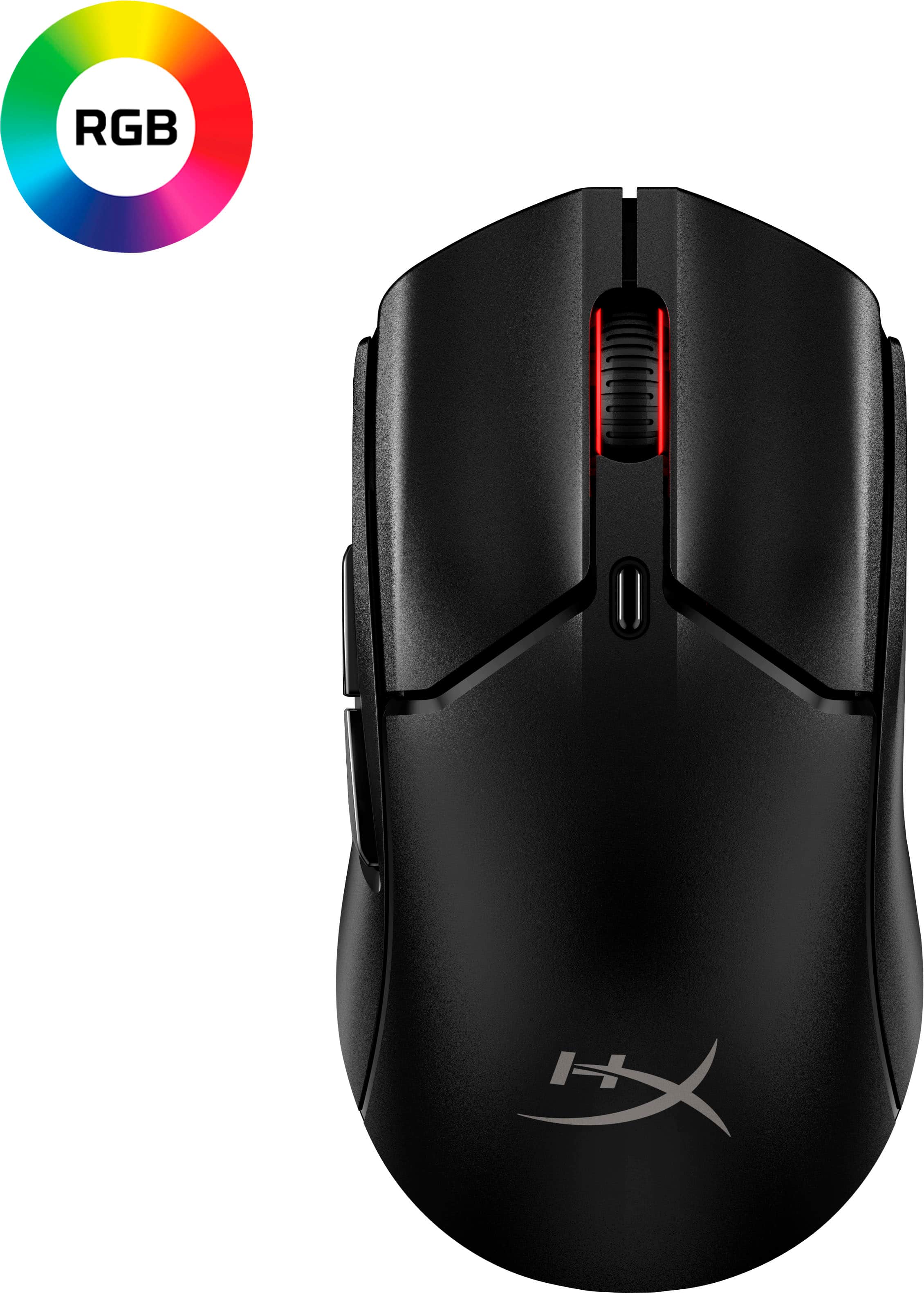 Alt View 18. HyperX - Pulsefire Haste 2 Mini Lightweight Wireless Optical Gaming Mouse - Black.