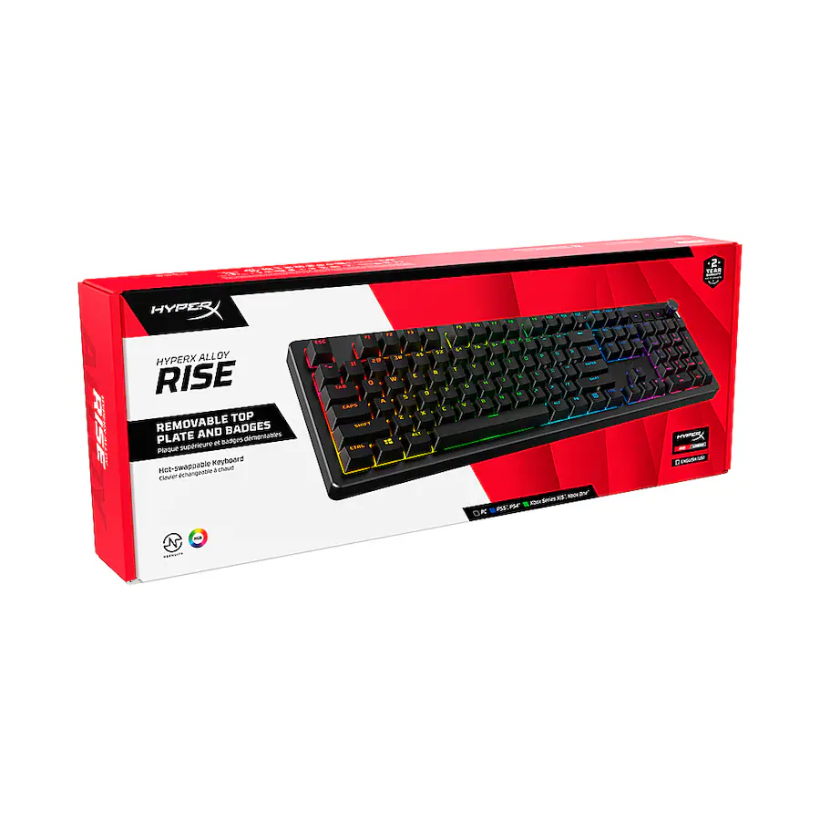 Hyper R4 HyperX Alloy Rise Full size Wired Mechanical Linear Switch Gaming ...