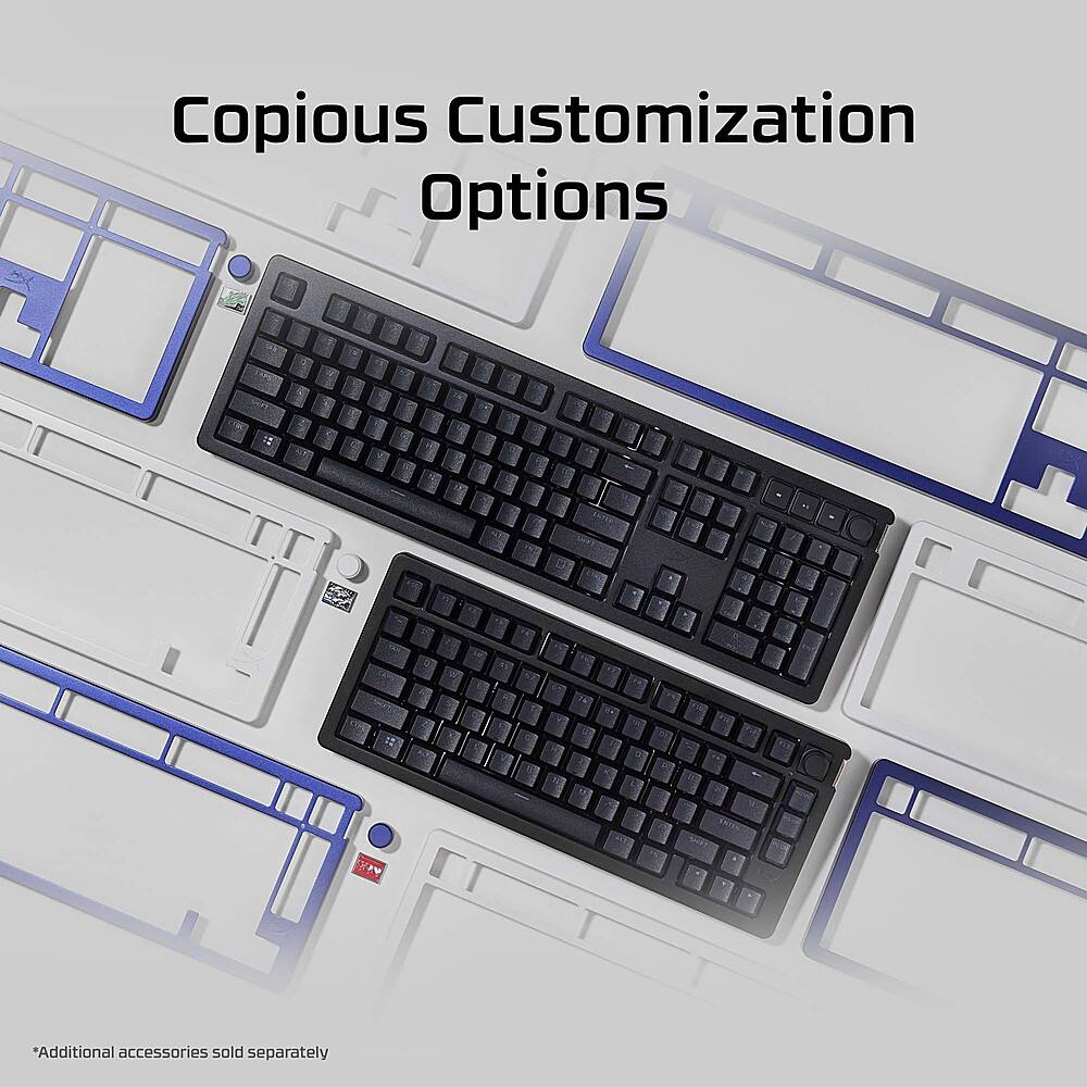 Copious Customization Options: 10 Additional Accessories Sold Separately